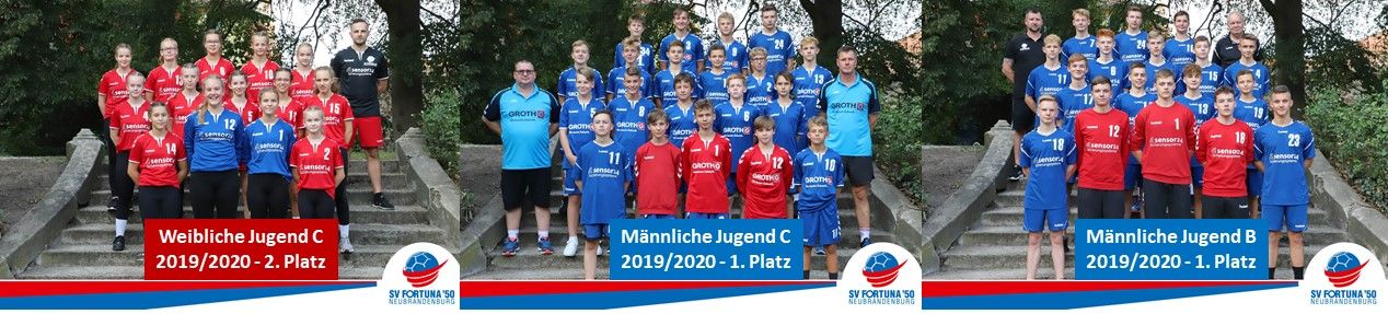 Die Mädchen und Jungen der B- und C-Jugend des SV Fortuna 50 werden für ihre Leistungen durch den Verein geehrt